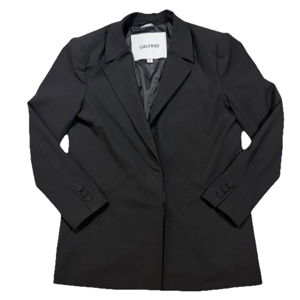 GRLFRND Power Blazer Black Women’s Sz M